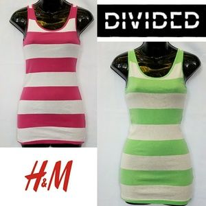 Divided By H&M Bundle Tanks Size US 6